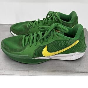 Nike Sabrina 2 Oregon Basketball Shoes Green Yellow Womens 10.5 Gameday Fanatics